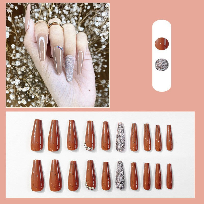 Chips de manicura francesa larga de plástico al por mayor